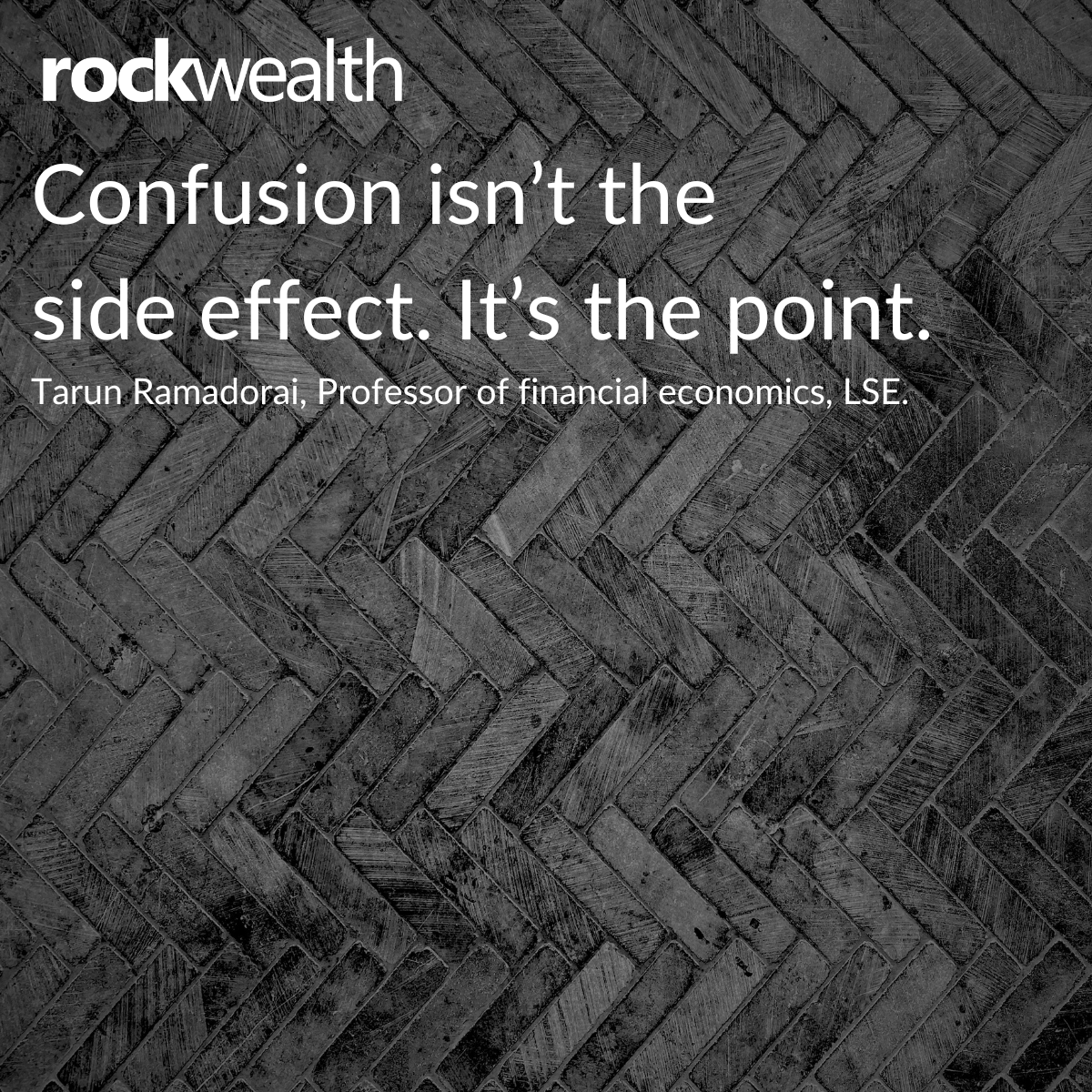 Complex financial products: when confusion is the point